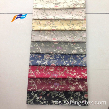 Tekstil Rumah Elegan 100% Kain Tirai Jacquard Polyester